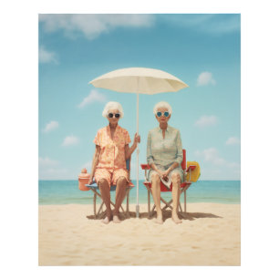 Marbella Dames Foto Afdruk