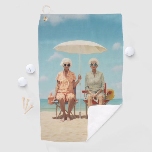 Marbella Dames Golfhanddoek (Insitu)