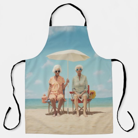 Marbella Dames Schort (Voorkant)