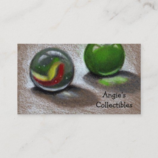 MARBELS: KUNST: REALISME VISITEKAARTJE: COLLECTIBE VISITEKAARTJE (Voorkant)
