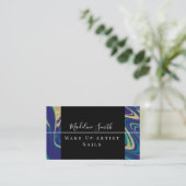 Marble Abstract Acid Makeup Artist Visitekaartje (Staand voorkant)