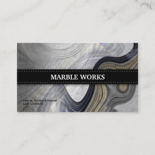 Marble Abstract Kitchen Remodeling Visitekaartje