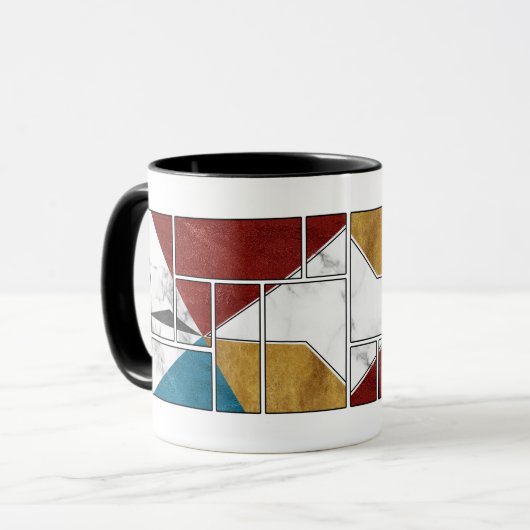 Marble Abstract mug design (Devant gauche)