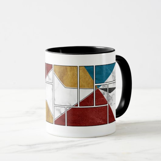 Marble Abstract mug design (Devant droit)