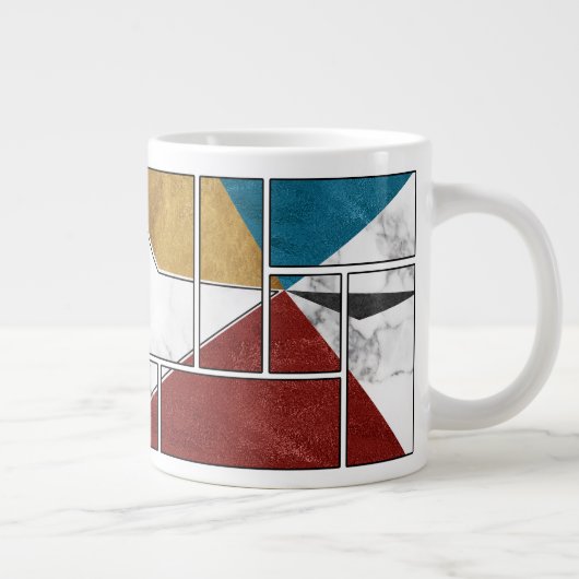 Marble Abstract mug design (Droite)