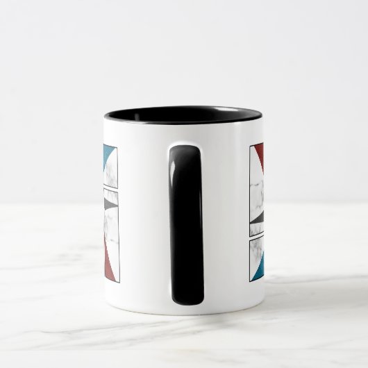 Marble Abstract mug design Mok (Handvat)