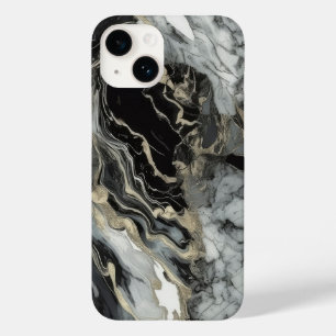 Marble Agate geïnspireerd Luxury Texture Case-Mate iPhone 14 Hoesje