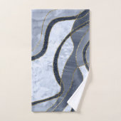 Marble Agate Gold Glam 8 (Serviette à main)