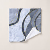 Marble Agate Gold Glam 8 (Gant de toilette)