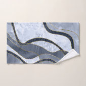 Marble Agate Gold Glam 8 (Serviette à main)