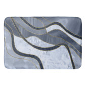 Marble Agate Gold Glam 8 - landscape Badmat (Voorkant)
