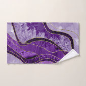 Marble Agate Gold Glam 9 (Serviette à main)