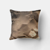 Marble Angel Sculpture Art Print Kussen (Achterkant)