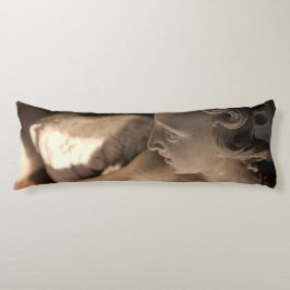 Marble Angel Sculpture Art Print Lichaamskussen