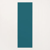 Marble Aqua Teal Gold Yogamat (Achterkant)