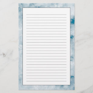 Marble Blue Texture Background Briefpapier