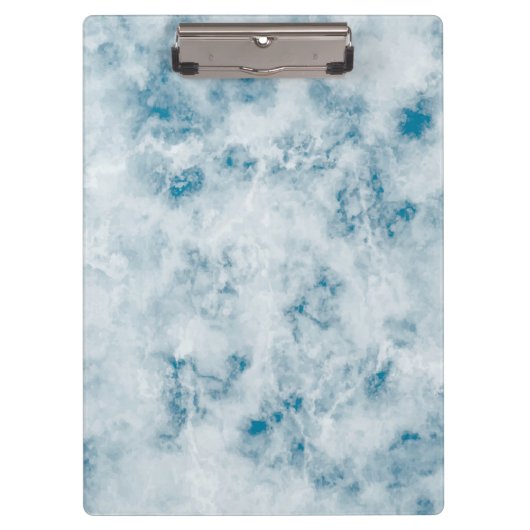 Marble Blue Texture Background Klembord (Voorkant)