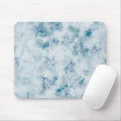 Marble Blue Texture Background Muismat (Met muis)