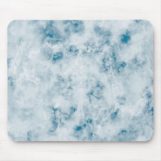 Marble Blue Texture Background Muismat (Voorkant)