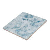 Marble Blue Texture Background Tegeltje (Zijkant)