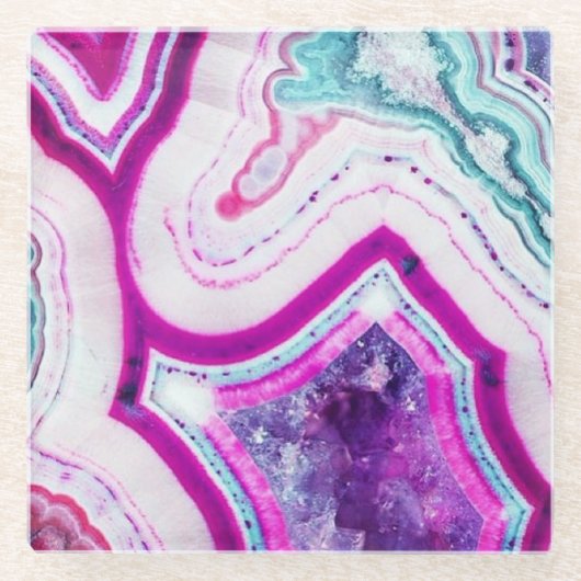 Marble Brights Glass Onderzetter (Voorkant)