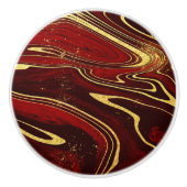 Marble Ceramic Knob. Keramische Knop (Voorkant)