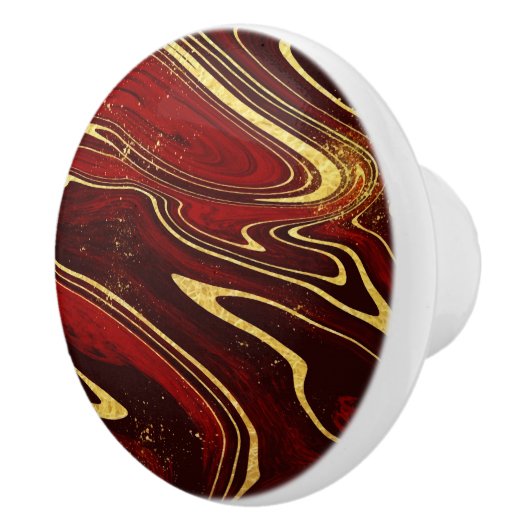 Marble Ceramic Knob. Keramische Knop (Rechts)