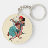 Marble Champion Sleutelhanger (Achterkant)