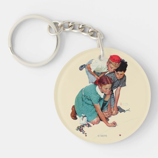 Marble Champion Sleutelhanger (Voorkant)