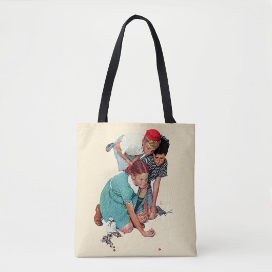 Marble Champion Tote Bag (Voorkant)