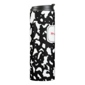 Marble Composition notebook, speciaal aangepast Thermosbeker (Gedraaid links)