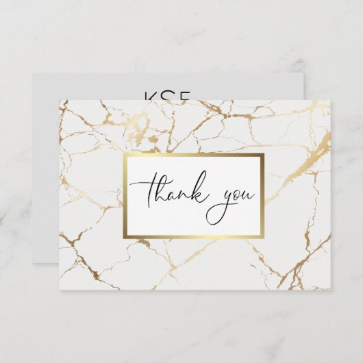 Marble Dankuwel kaarten (Voorkant / Achterkant)