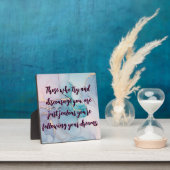 Marble Desktop Art Quote Fotoplaat (Insitu)