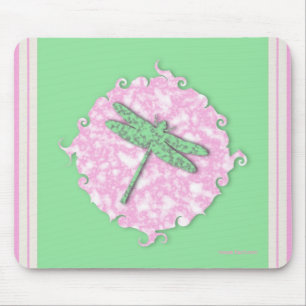 Marble Dragonfly Mousepad Muismat