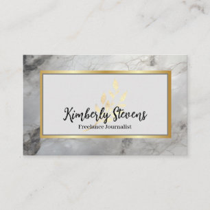Marble Dream Gold Leaf Visitekaartje MW1001