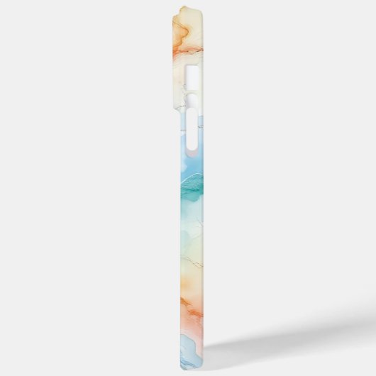 marble effect Case-Mate iPhone case (Achterkant / Links)