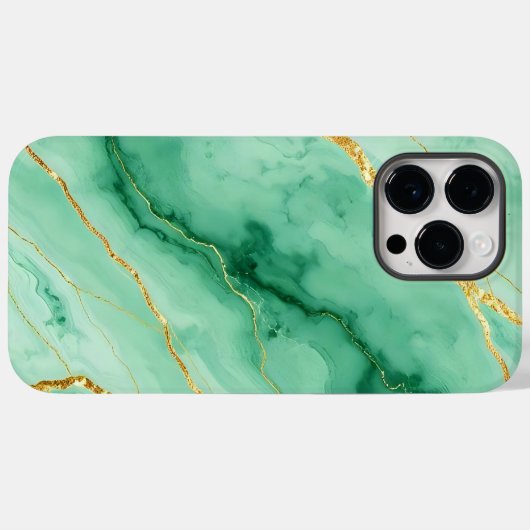 marble effect  Case-Mate iPhone case (Achterkant (horizontaal))