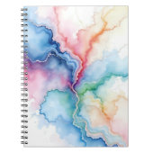 marble effect notebook notitieboek (Voorkant)