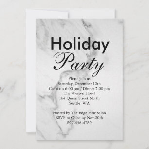 Marble Entreprise Fête Invitation