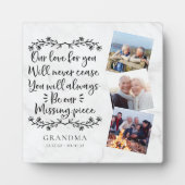 Marble Family Memorial Three Photo Keepomwille Fotoplaat (Voorkant)