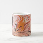 Marble Forms – Pink & Beige Soft Marble Koffiemok (Center)