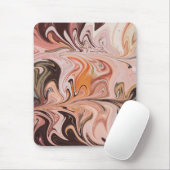 Marble Forms – Pink & Beige Soft Marble Muismat (Met muis)