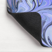 Marble Forms – White & Grey Minimal Texture Muismat (Hoek)