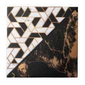 Marble Geometric Abstract Pattern Tegeltje (Voorkant)