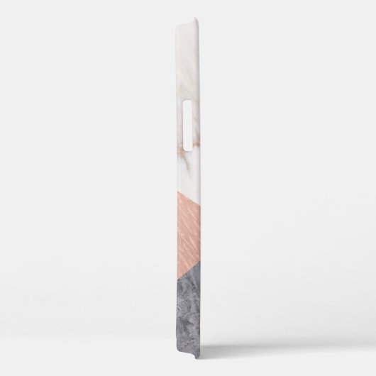 Marble Geometric Pattern Case-Mate iPhone Case (Achterkant / Rechts)
