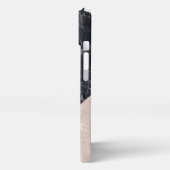 Marble Geometric Pattern iPhone Hoesje (Linkerkant)