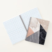 Marble Geometric Pattern Notitieboek (Binnen)