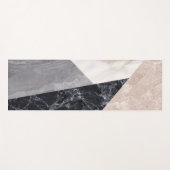 Marble Geometric Pattern Yogamat (Voorkant (horizontaal))