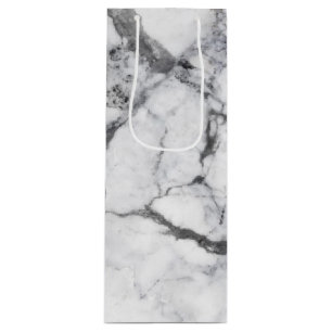 Marble Gift Bag Wijn Cadeautas