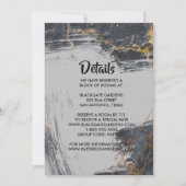 Marble Glitter Geometric Enclosure Kaart (Voorkant)